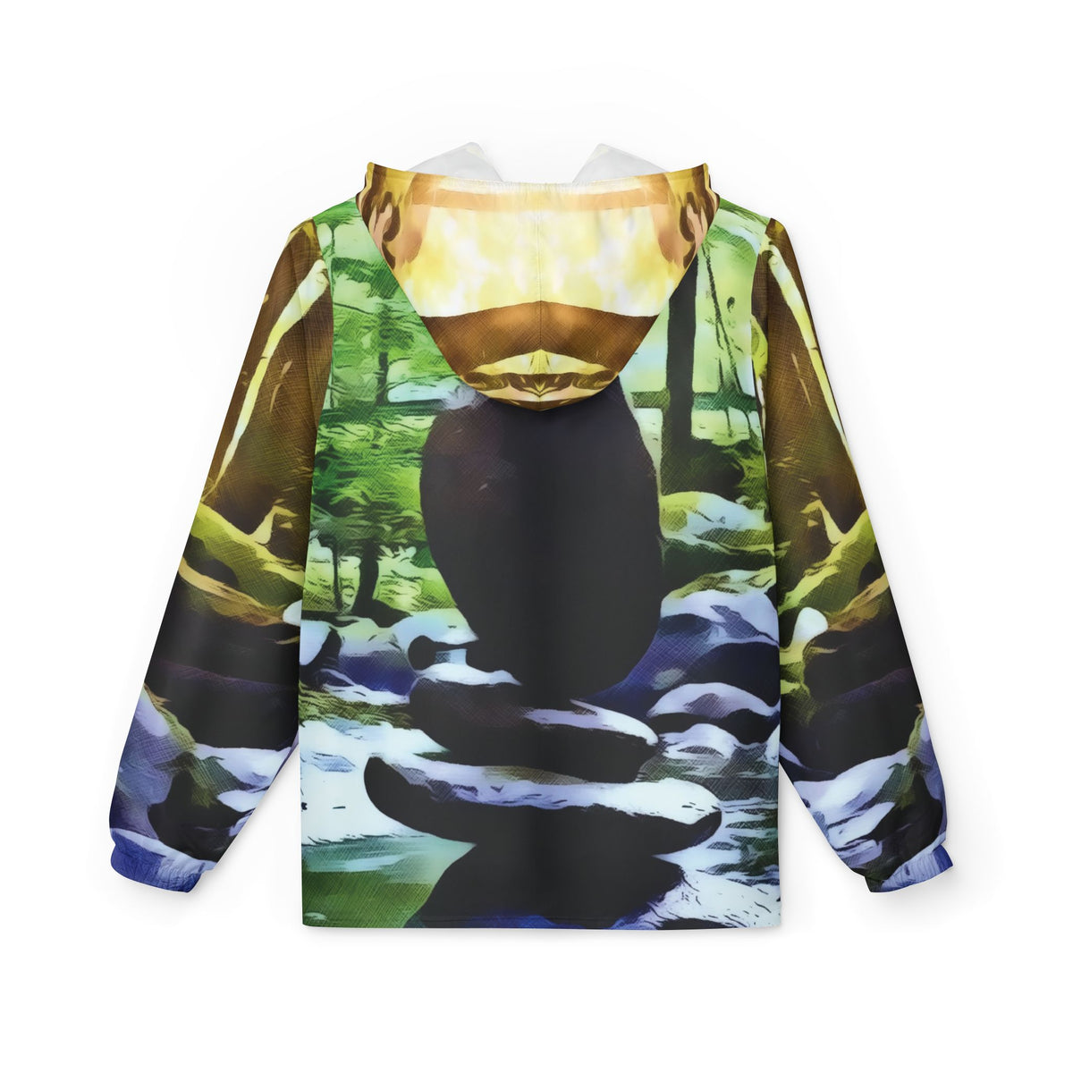 Windbreaker Jacket - Stone Balance (Variant 2)