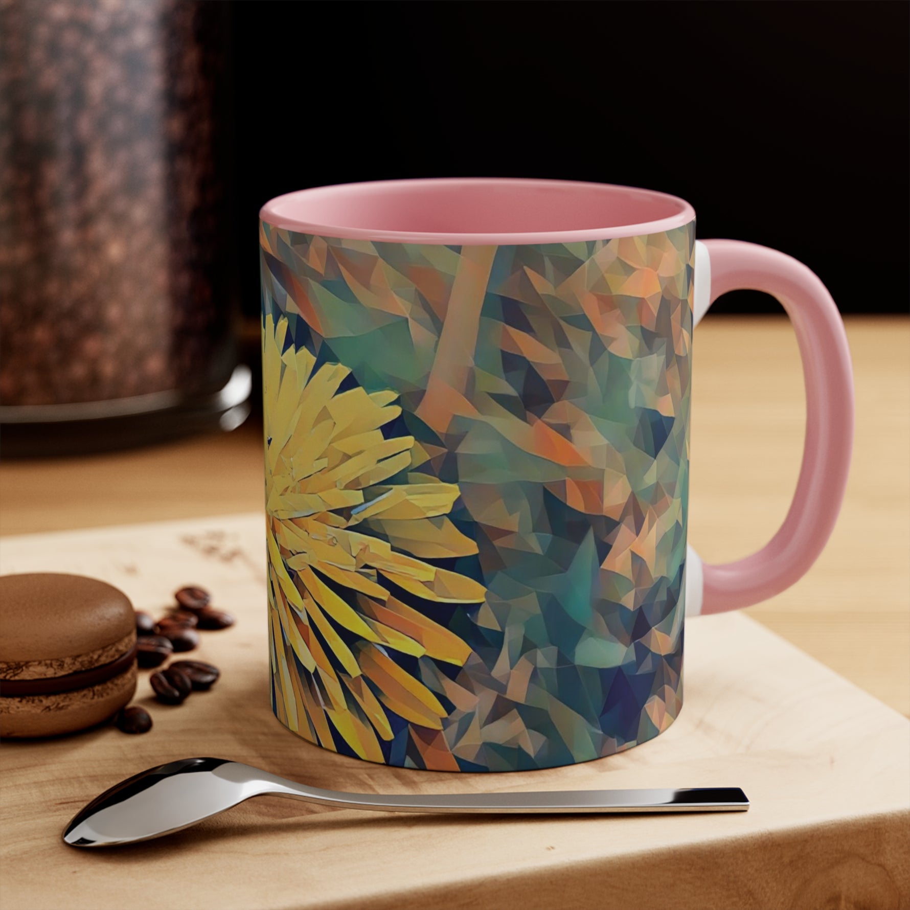 Mug 11oz - Poly Art - Flower of Dandelion (Variant 1)