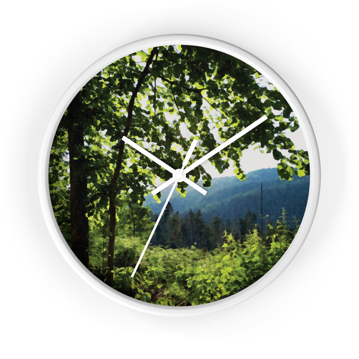 Wall Clock - Forest