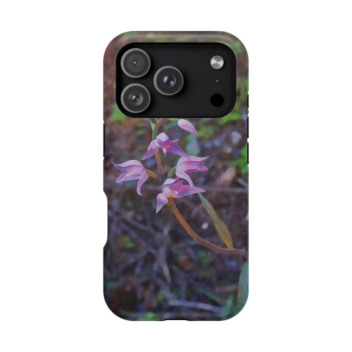 Magnetic Tough Phone Case - Flower of Cephalanthera Rubra