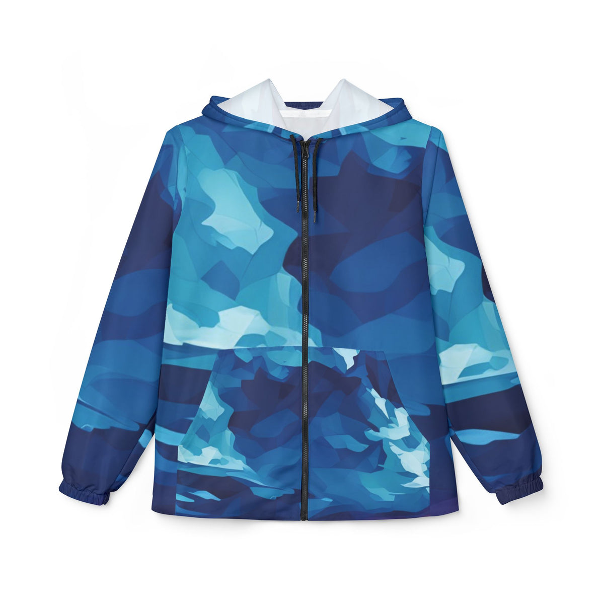 Windbreaker Jacket - Poly Art - Sunset Sky (Variant 2)