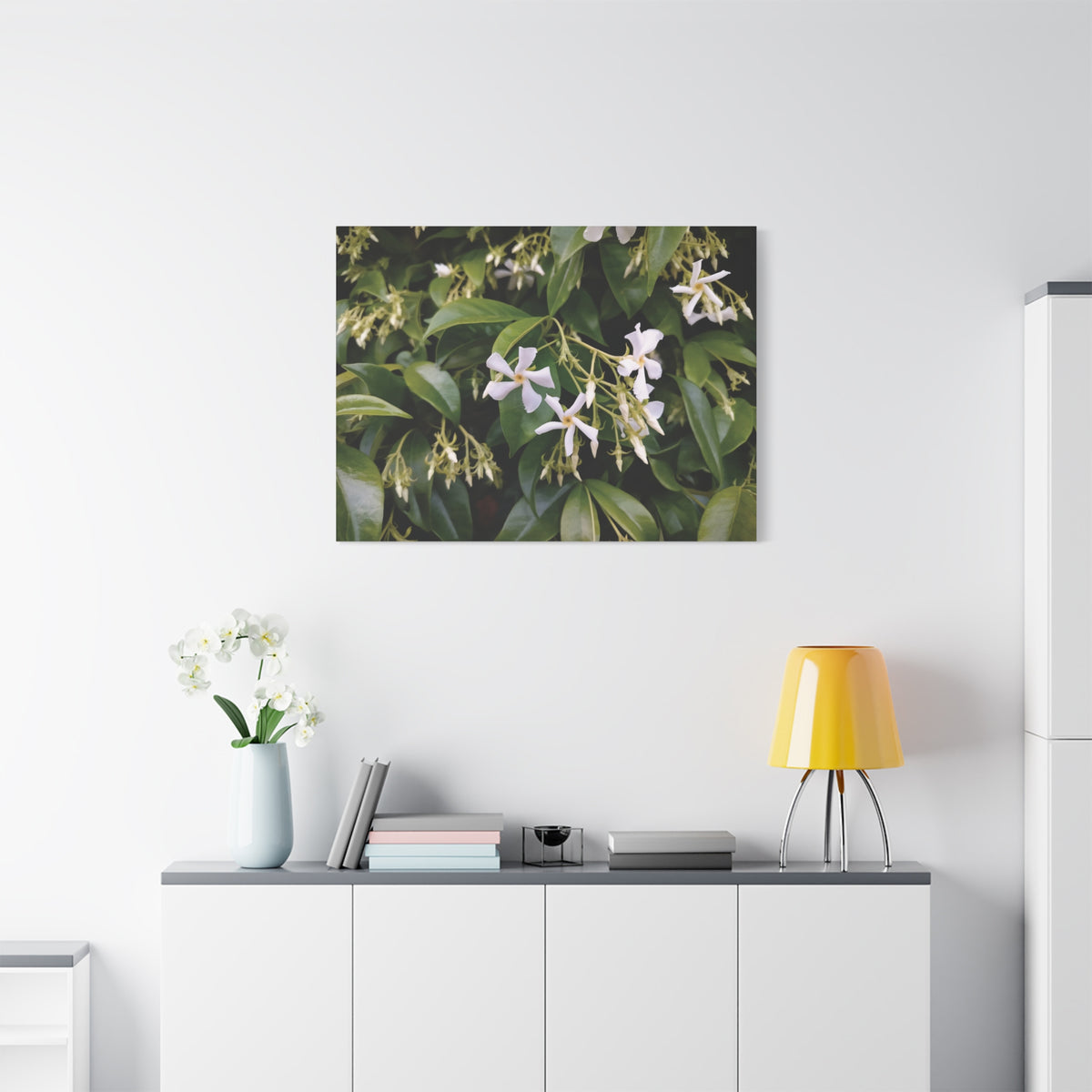 Stretched Matte Canvas - Flower of Gelsomino