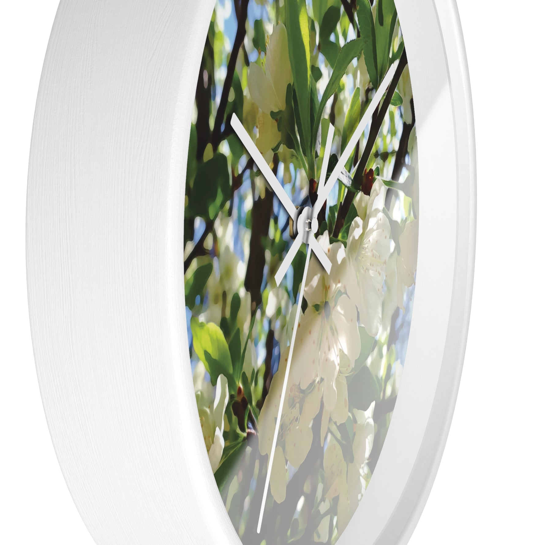 Wall Clock - Apples' Tree Flower