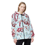 Windbreaker Jacket - Poly Art - Apple's Tree Flower (Variant 4)