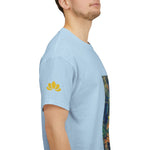 Unisex Heavy Cotton Tee - Poly Art - Apple's Tree Flower (Variant 2)