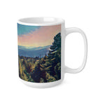 Ceramic White Cup 15oz - Poly Art - Tuscan Landscape (Variant 1)