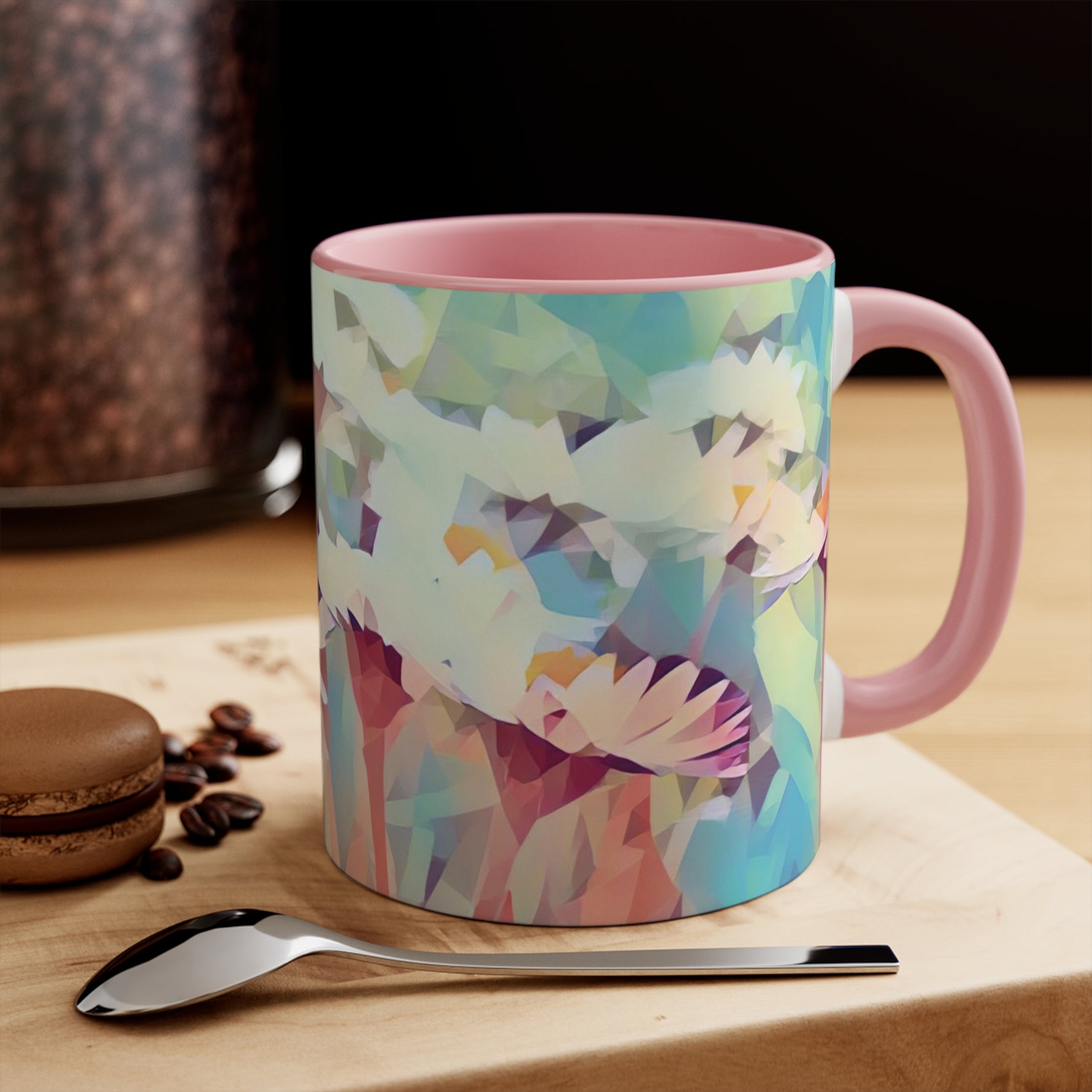 Mug 11oz - Poly Art - Flower of Daisies (Variant 06)