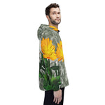 Windbreaker Jacket - Poly Art - Flower of Calendula (Variant 1)
