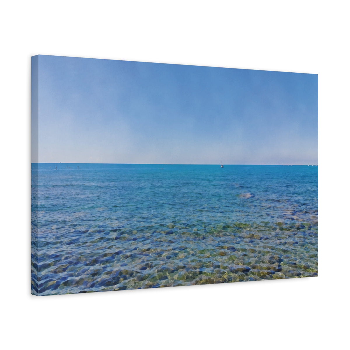 Stretched Matte Canvas - Sea (Variant 03)