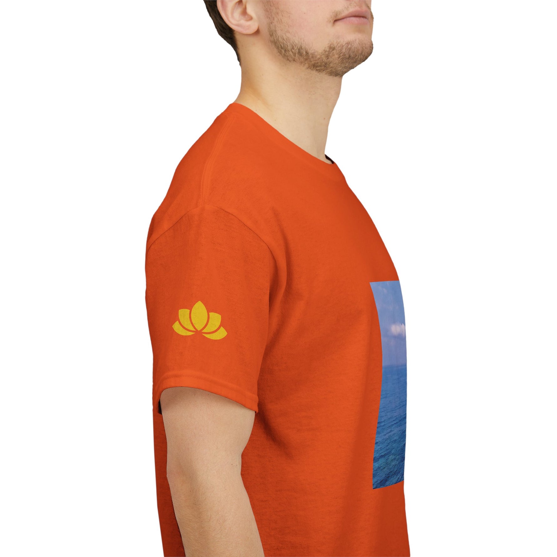 Unisex Heavy Cotton Tee - Sea (Variant 1)
