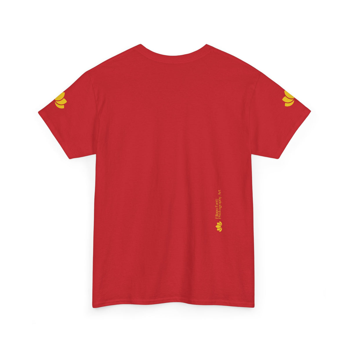 Unisex Heavy Cotton Tee - Poly Art - Flower of Ornithogalum (Variant 1)