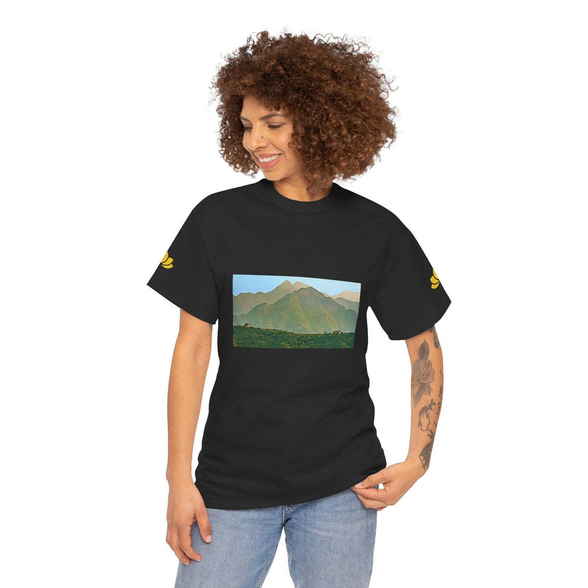 Unisex Heavy Cotton Tee - China's Great Wall