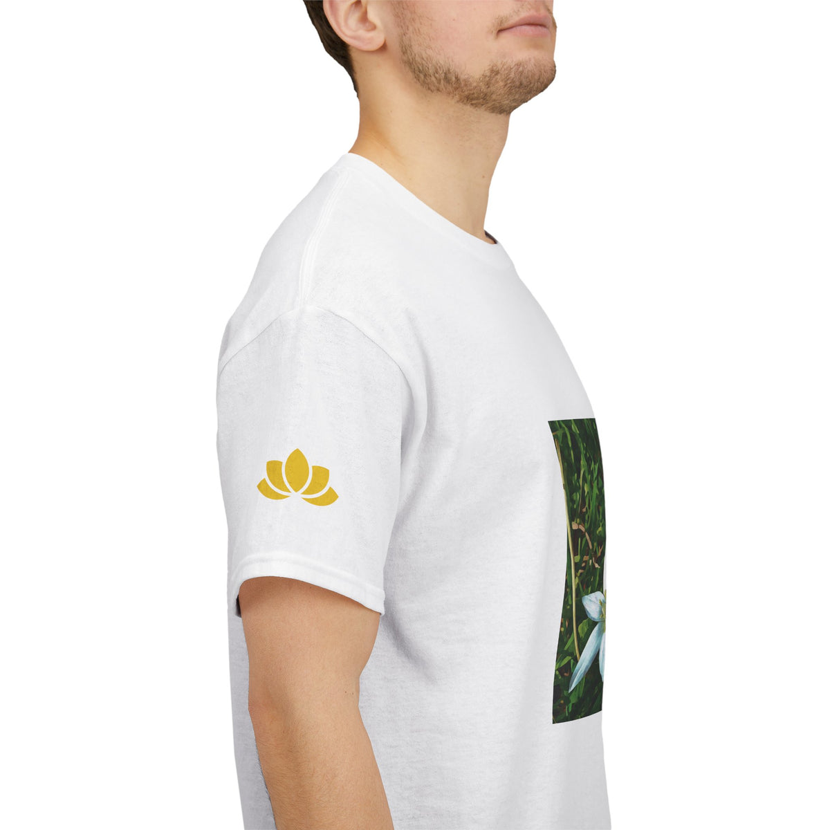 Unisex Heavy Cotton Tee - Flower of Ornithogalum
