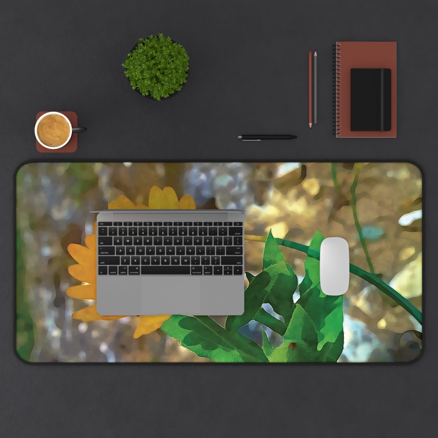Desk Mat - Flower of Calendula