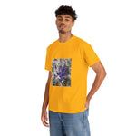 Unisex Heavy Cotton Tee - Poly Art - Flower of Anemone