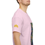 Unisex Heavy Cotton Tee - Poly Art - Flower of Ornithogalum (Variant 2)