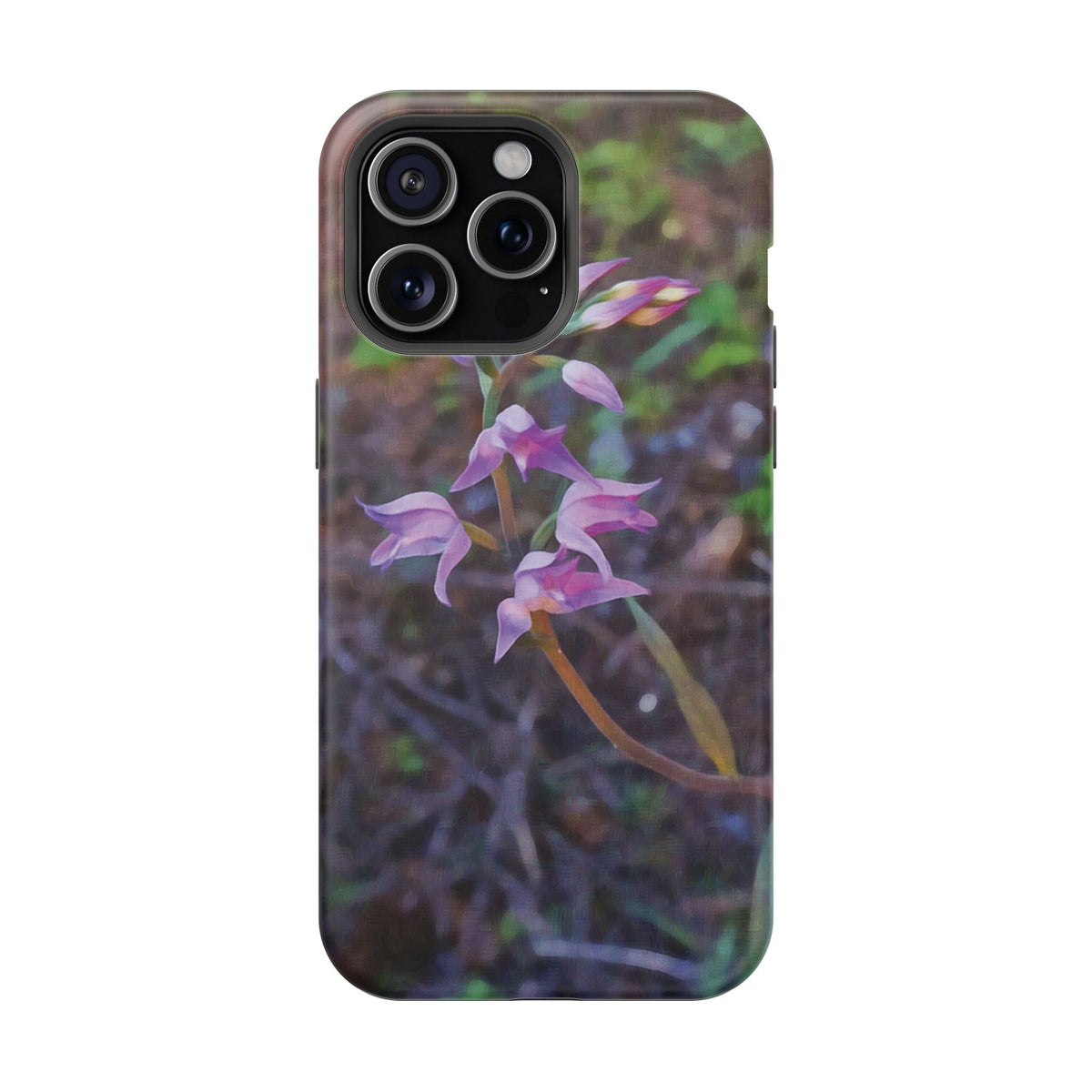 Magnetic Tough Phone Case - Flower of Cephalanthera Rubra