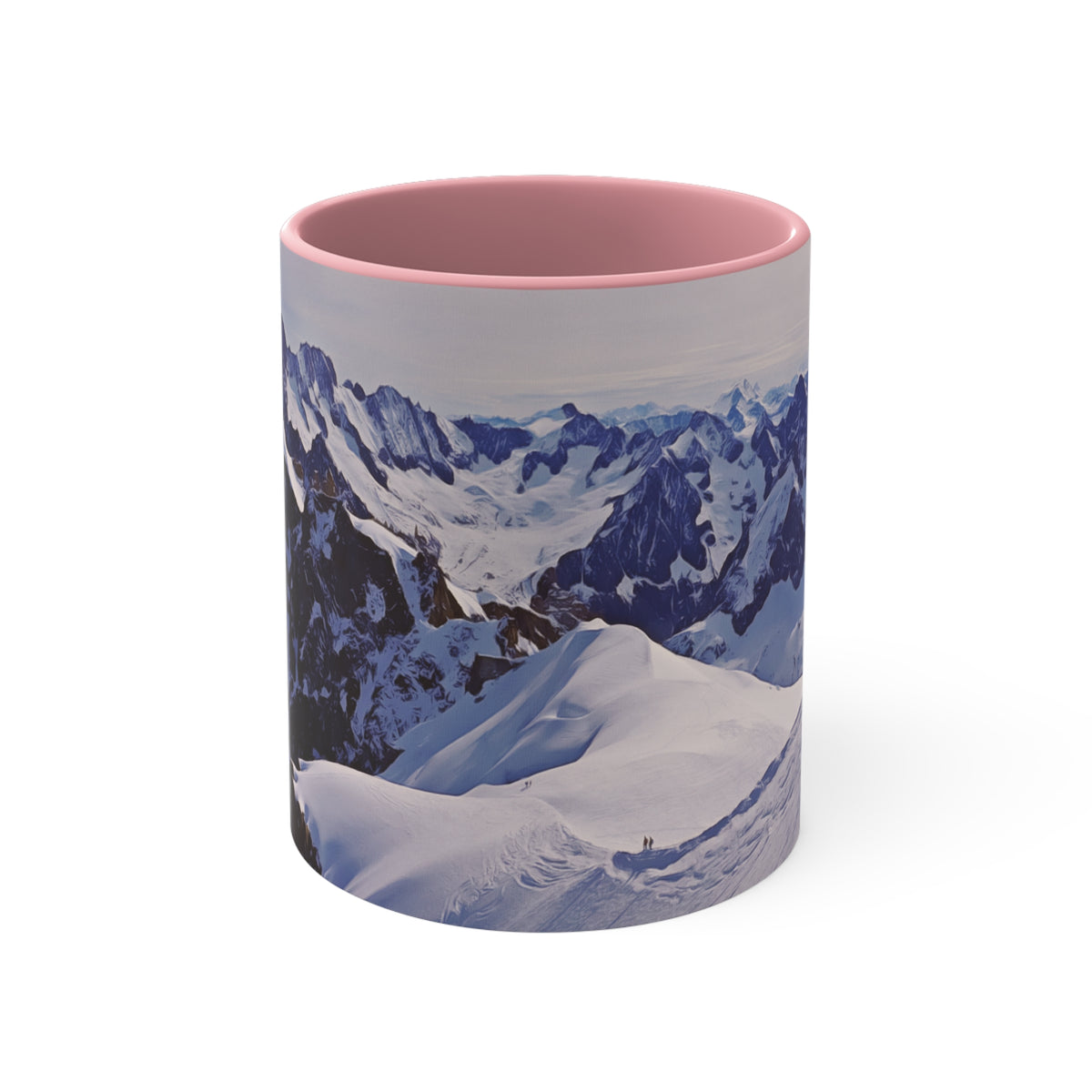 Mug 11oz - View from Mont Blanc, France (Variant 2)