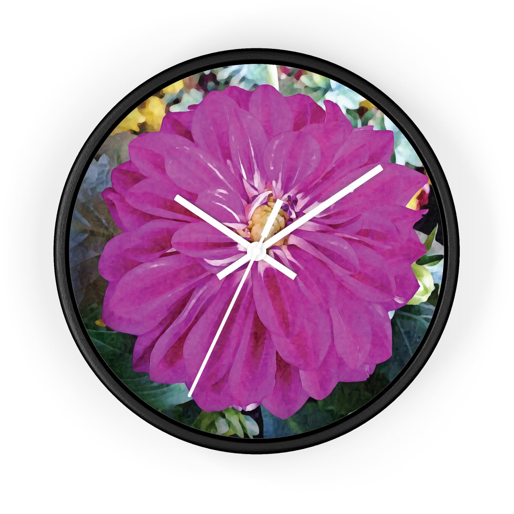 Wall Clock - Flower of Dahlia