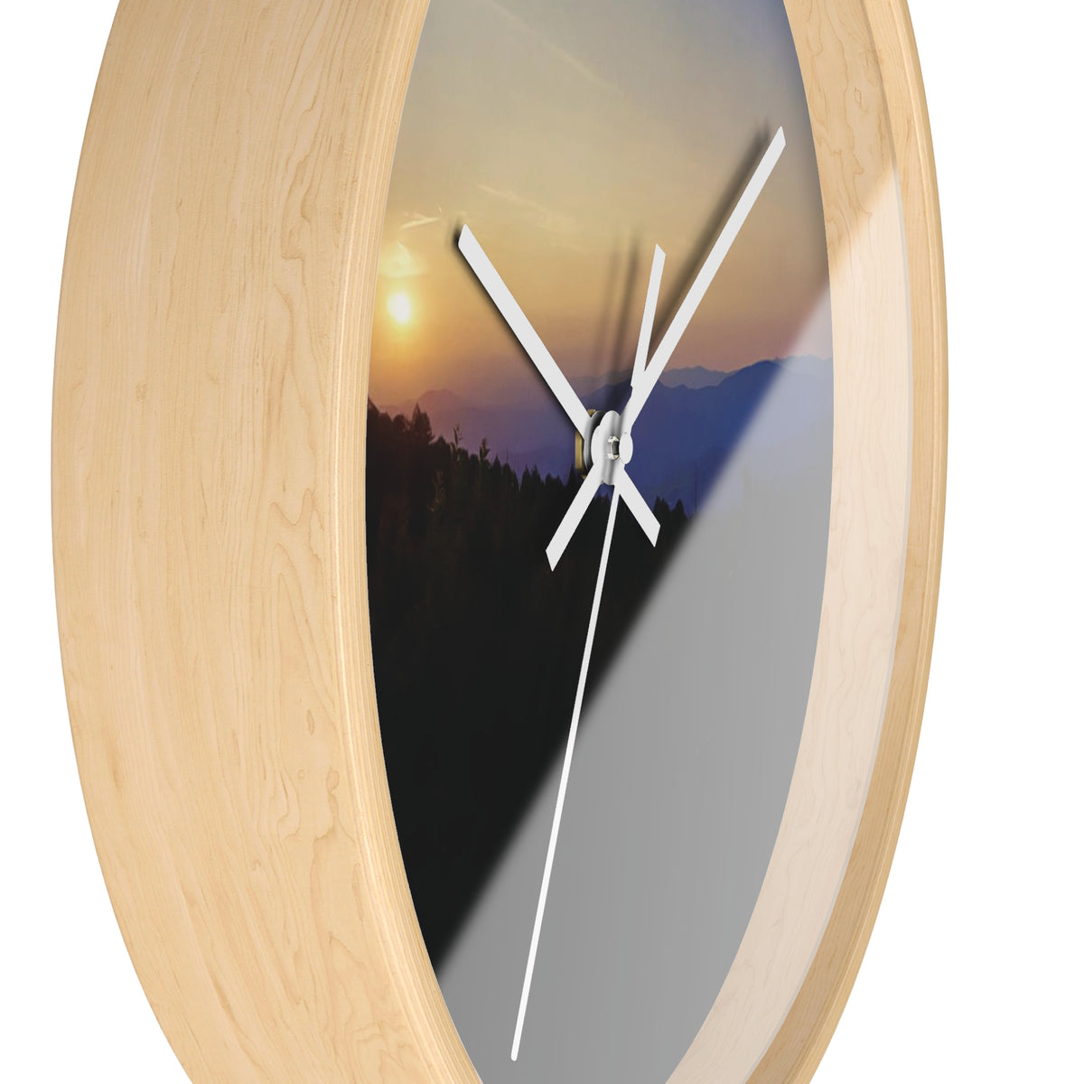 Wall Clock - Sunset Sky (Variant 2)