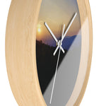 Wall Clock - Sunset Sky (Variant 2)