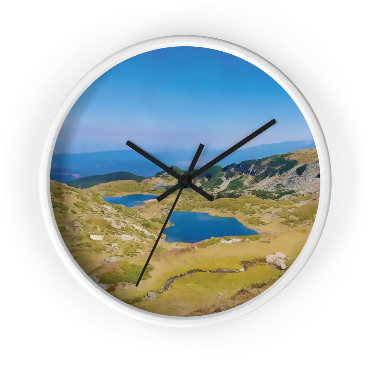 Wall Clock - Rila Lakes, Bulgaria (Variant 1)