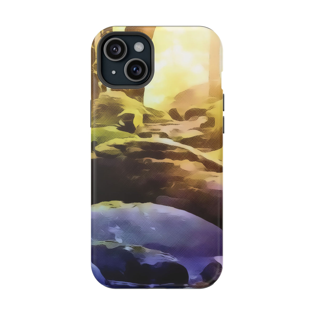 Magnetic Tough Phone Case - Golden Reflections (Variant 2)