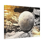 Stretched Matte Canvas - Stone Balance (Variant 1)