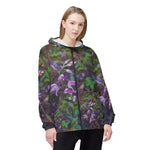 Windbreaker Jacket - Flower of Cephalanthera Rubra