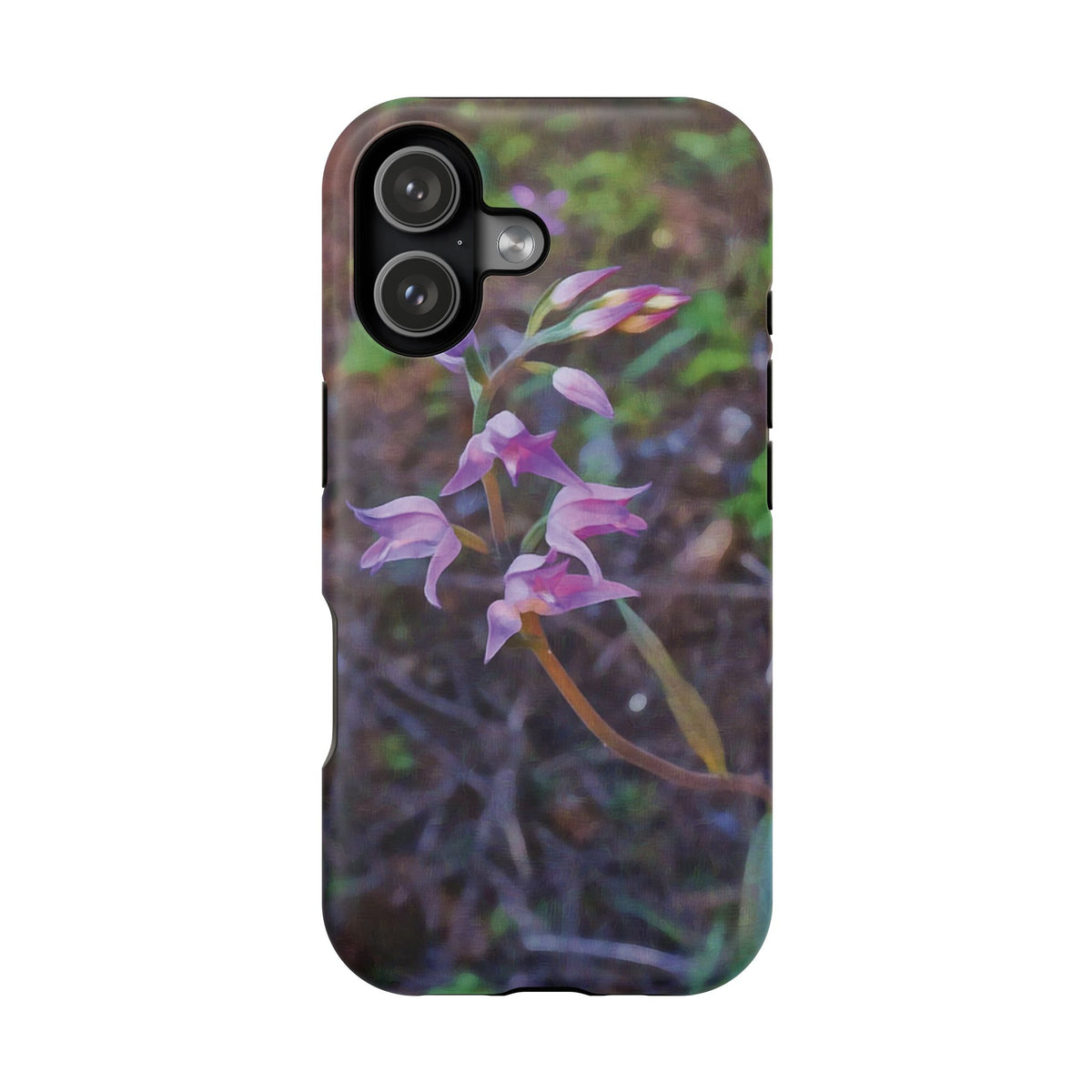 Magnetic Tough Phone Case - Flower of Cephalanthera Rubra