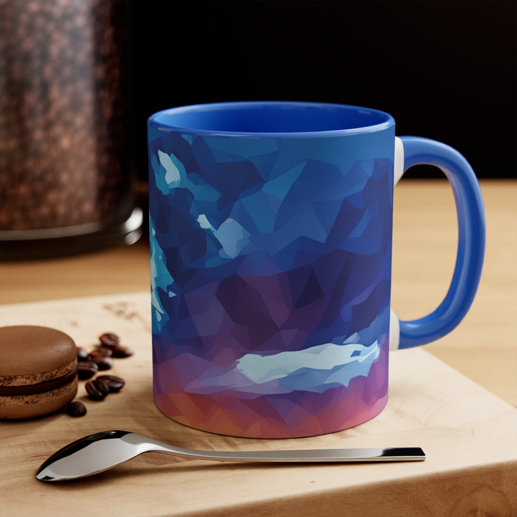 Mug 11oz - Poly Art - Sunset Sky (Variant 2)