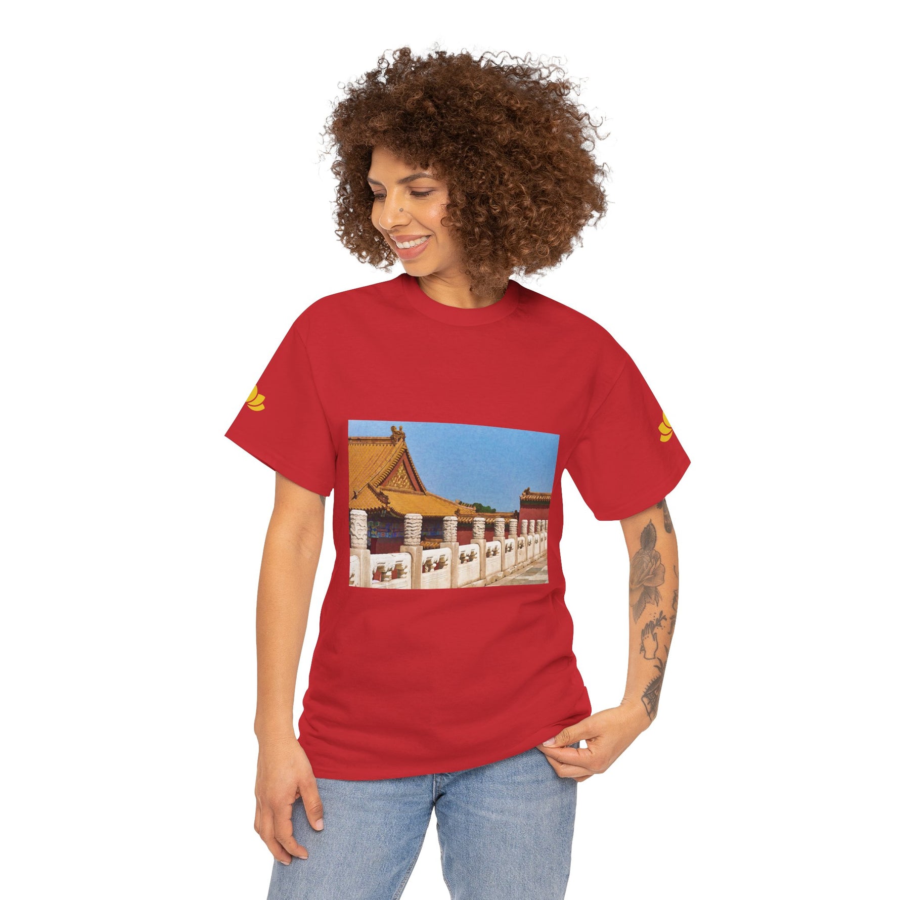 Unisex Heavy Cotton Tee - China's Beauty