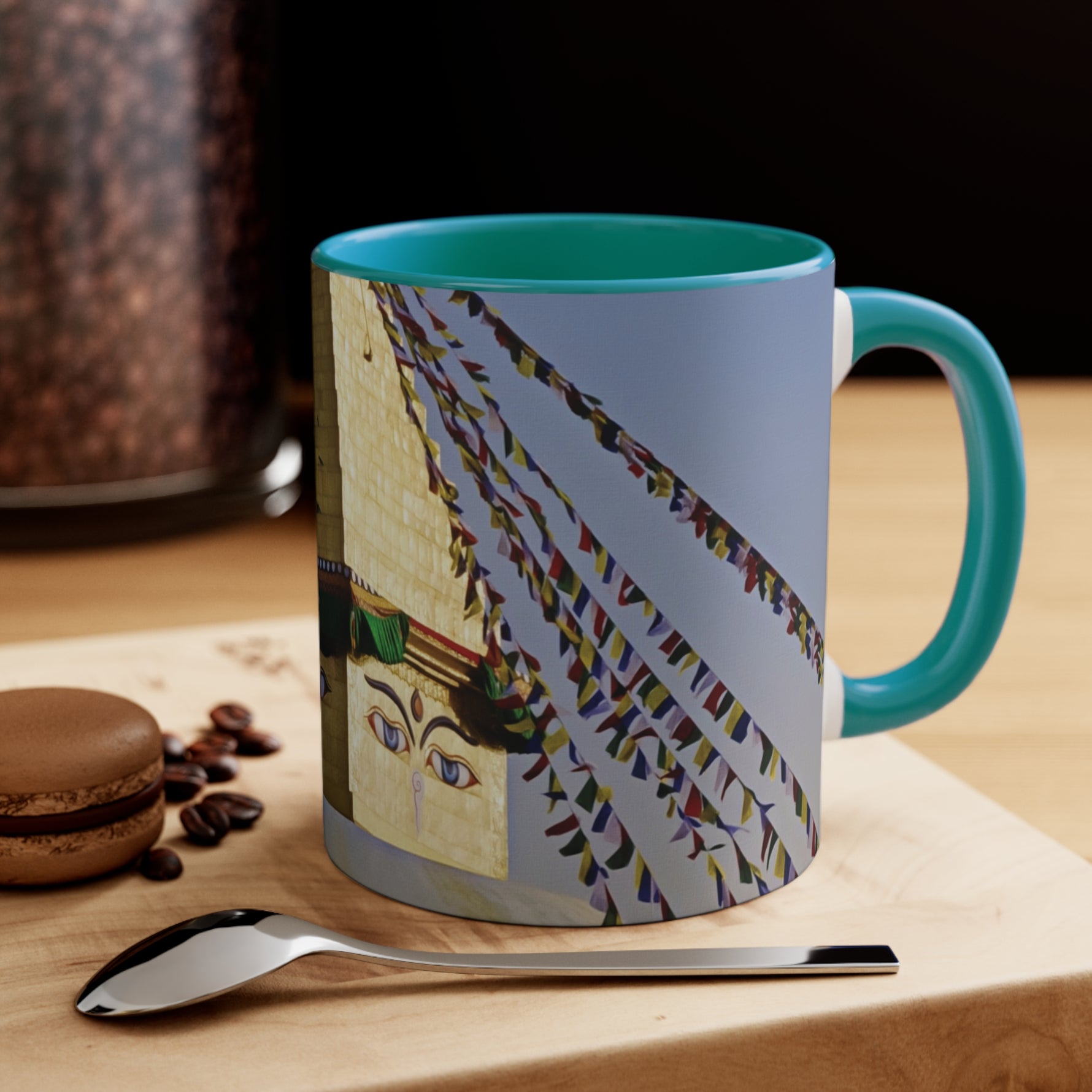 Mug 11oz - Nepal, Stupa with Buddha's Eyes (Variant 6)