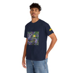 Unisex Heavy Cotton Tee - Flower of Lavender and Chamomile