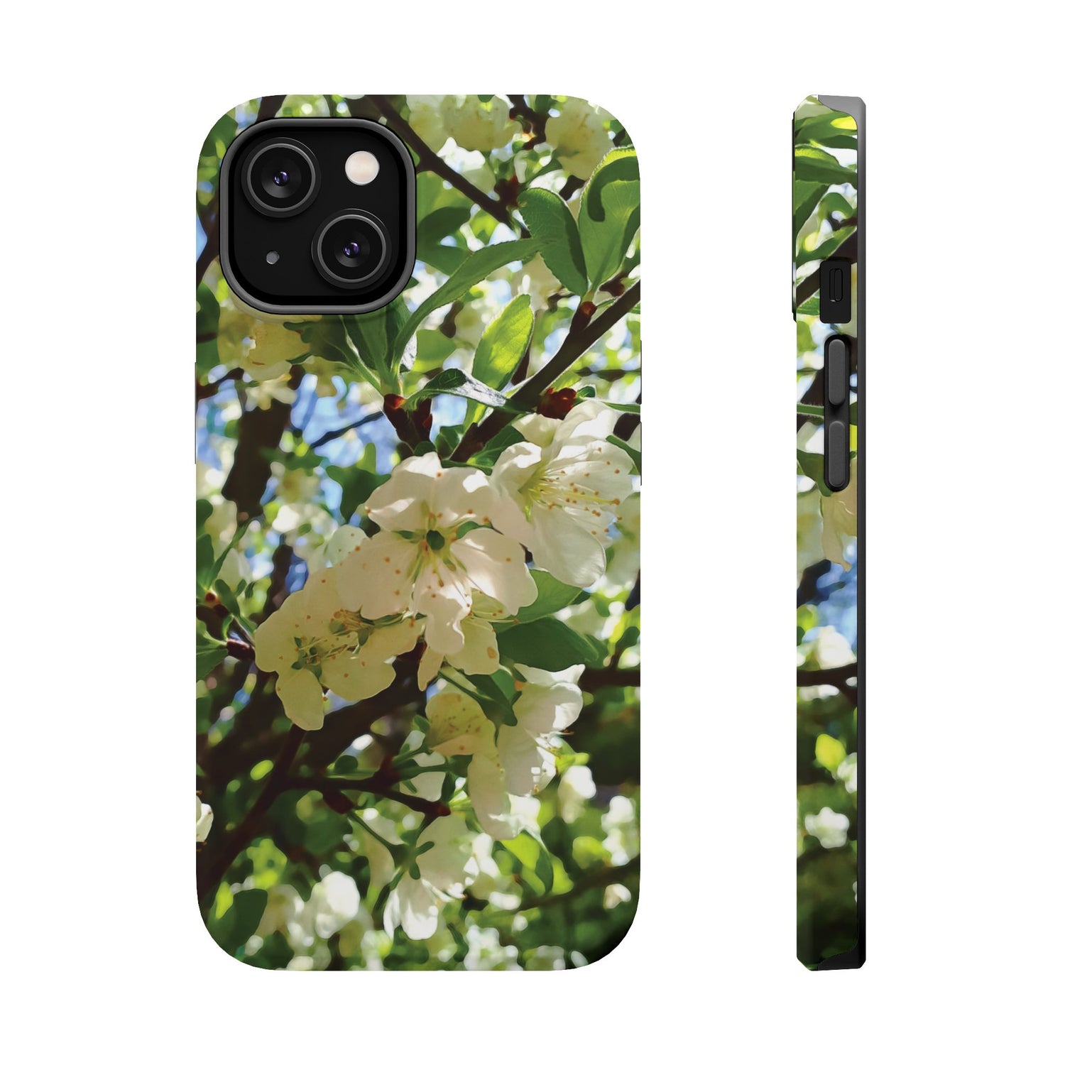 Magnetic Tough Phone Case - Apple's Tree Flower