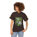 Unisex Heavy Cotton Tee - Poly Art - Flower of Ornithogalum (Variant 1)