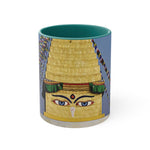 Mug 11oz - Nepal, Stupa with Buddha's Eyes (Variant 4)