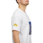 Unisex Heavy Cotton Tee - Nepal, Buddha's Eyes (Variant 5)