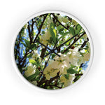 Wall Clock - Apples' Tree Flower