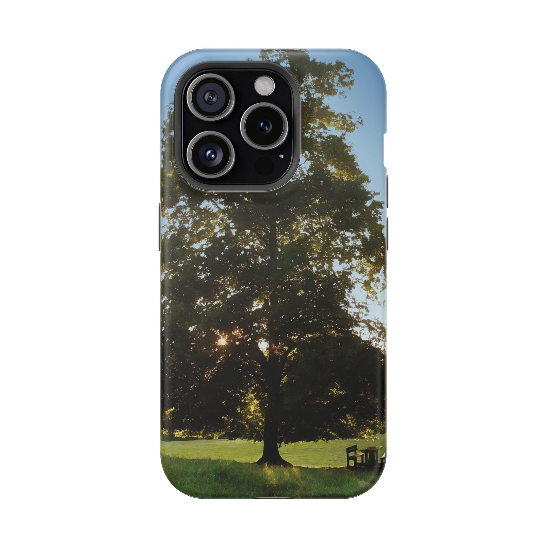 Magnetic Tough Phone Case - Tree in a Lawn (Variant 1)
