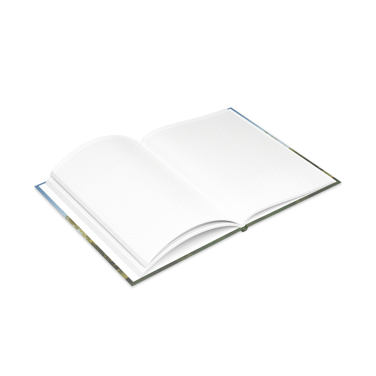 Hardcover Notebook with Puffy Covers - Tree in a Lawn (Variant 2)