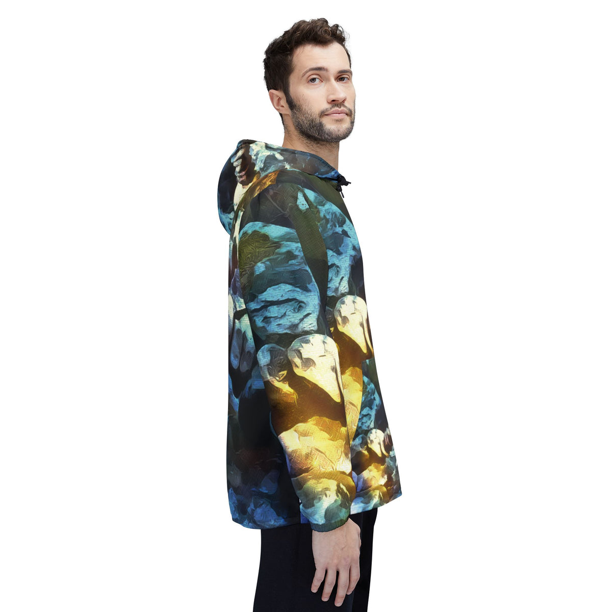 Windbreaker Jacket - Stone Balance (Variant 3)