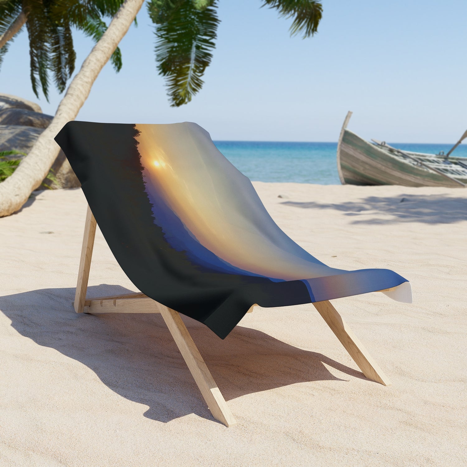 Beach Towel – Sunset Sky (Variant 1)