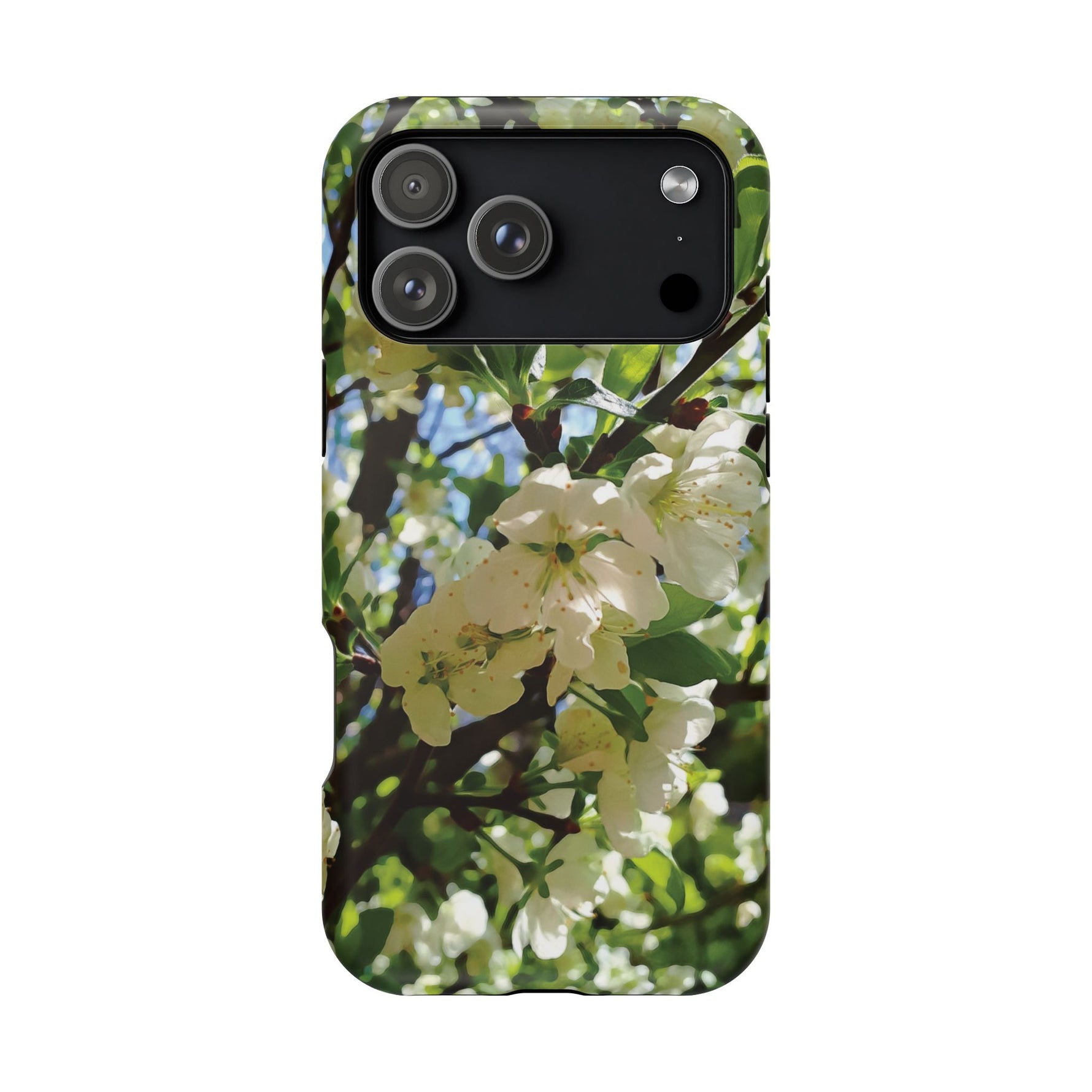 Magnetic Tough Phone Case - Apple's Tree Flower