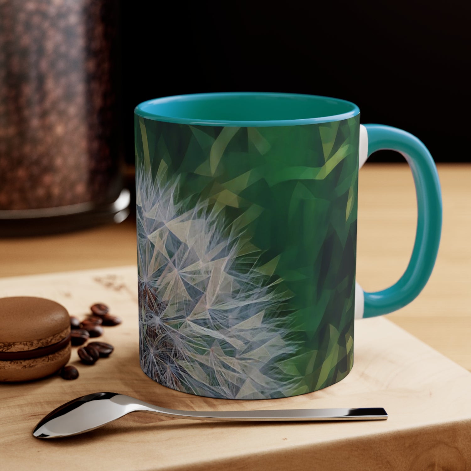 Mug 11oz - Poly Art - Flower of Dandelion (Variant 2)