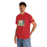 Unisex Heavy Cotton Tee - Poly Art - Forest (Variant 3)