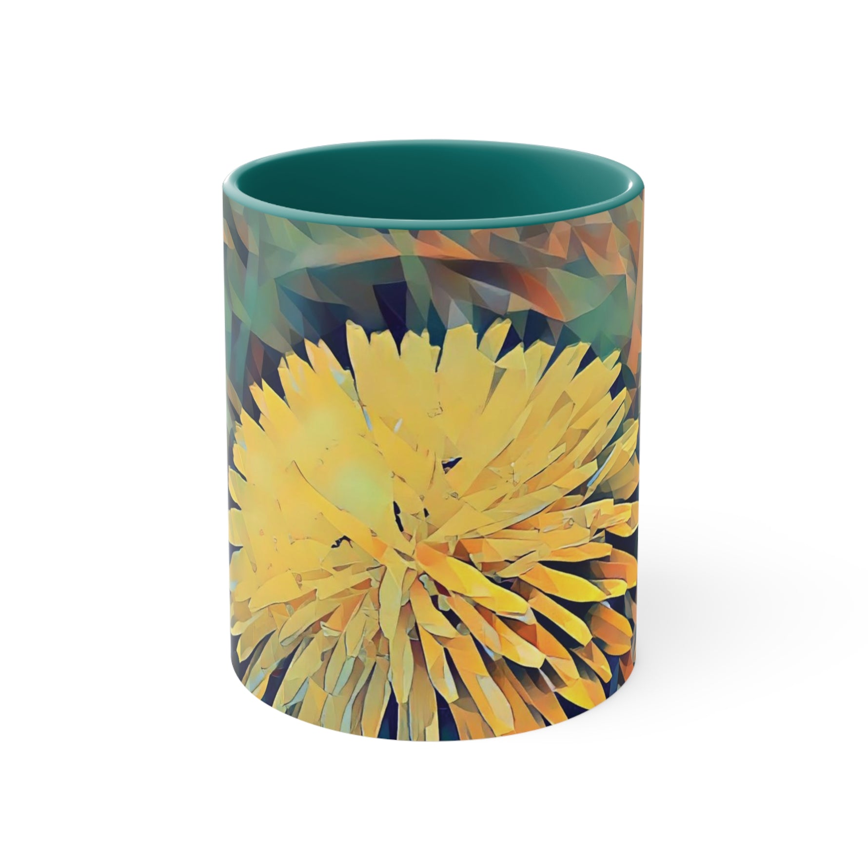 Mug 11oz - Poly Art - Flower of Dandelion (Variant 1)