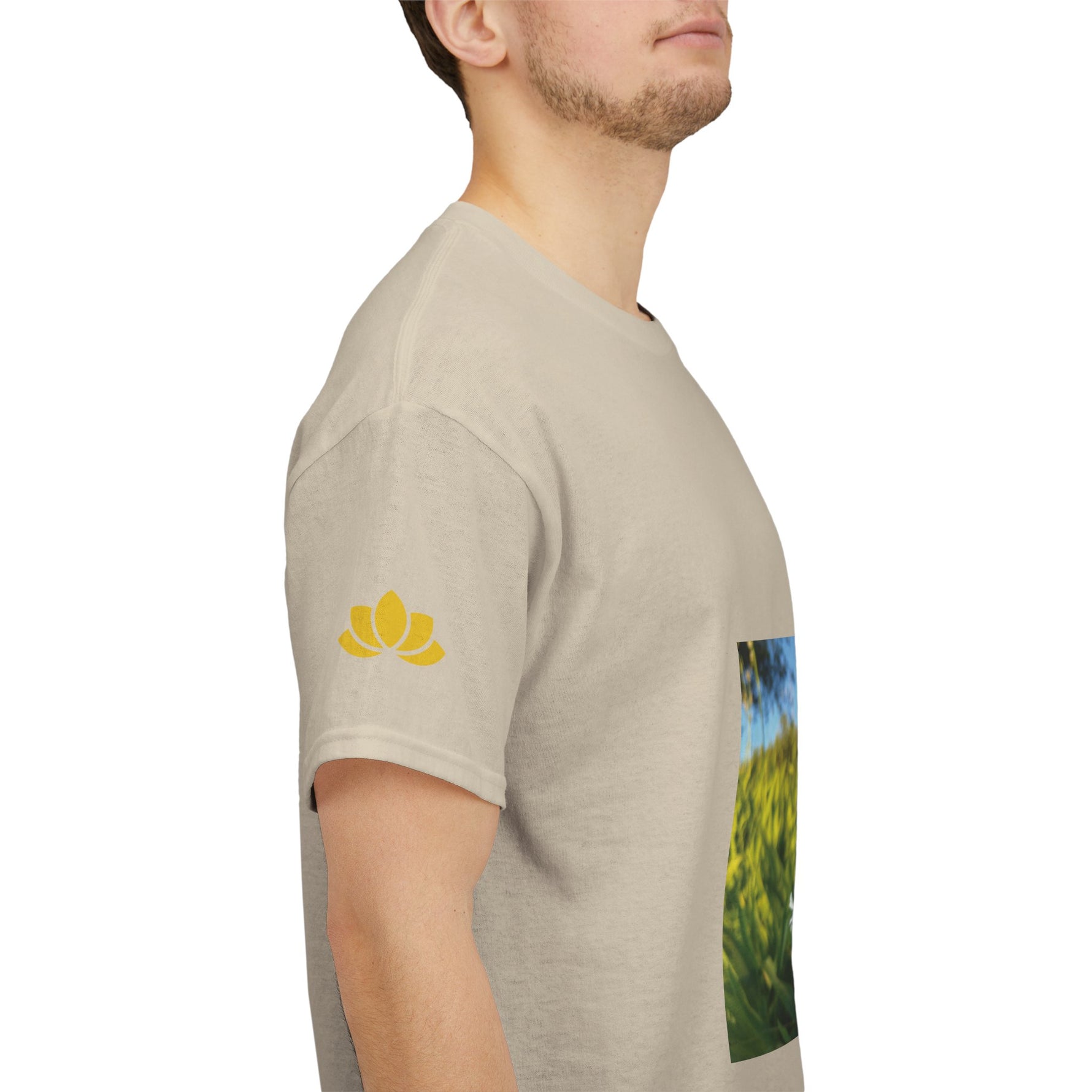 Unisex Heavy Cotton Tee - Flower of Silene Vulgaris
