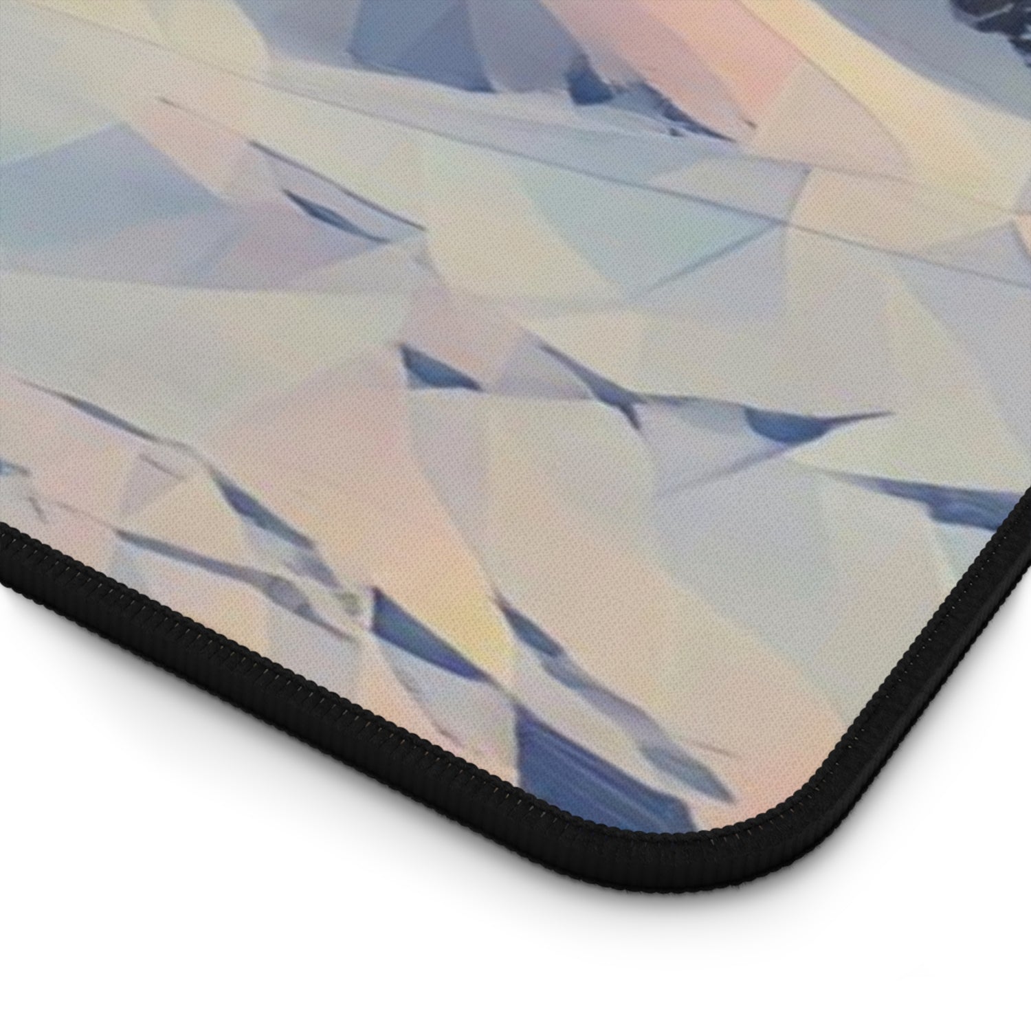 Desk Mat - Poly Art - View from Mont Blanc (Variant 1)