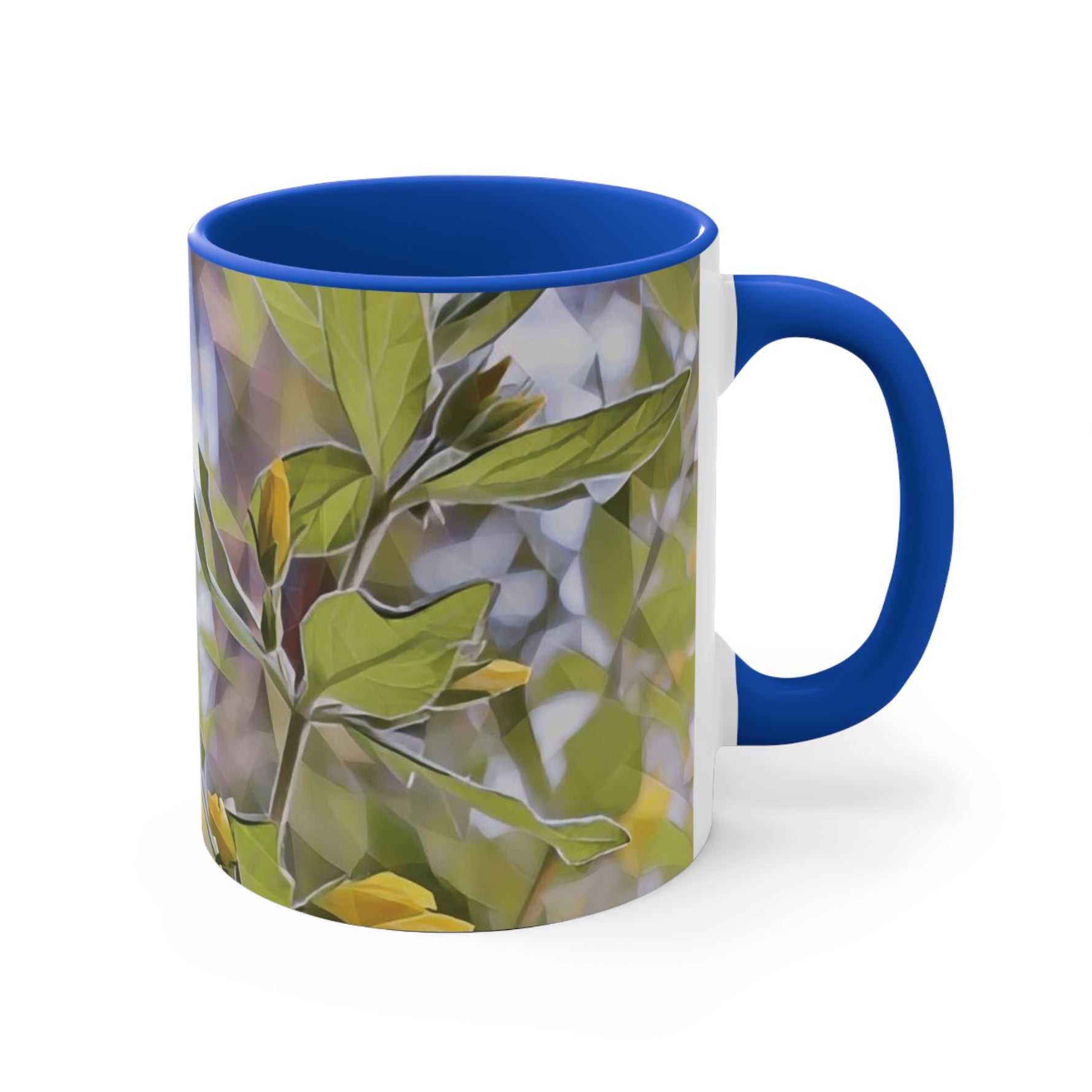 Mug 11oz - Poly Art - Flower of Lysimachia (Variant 2)